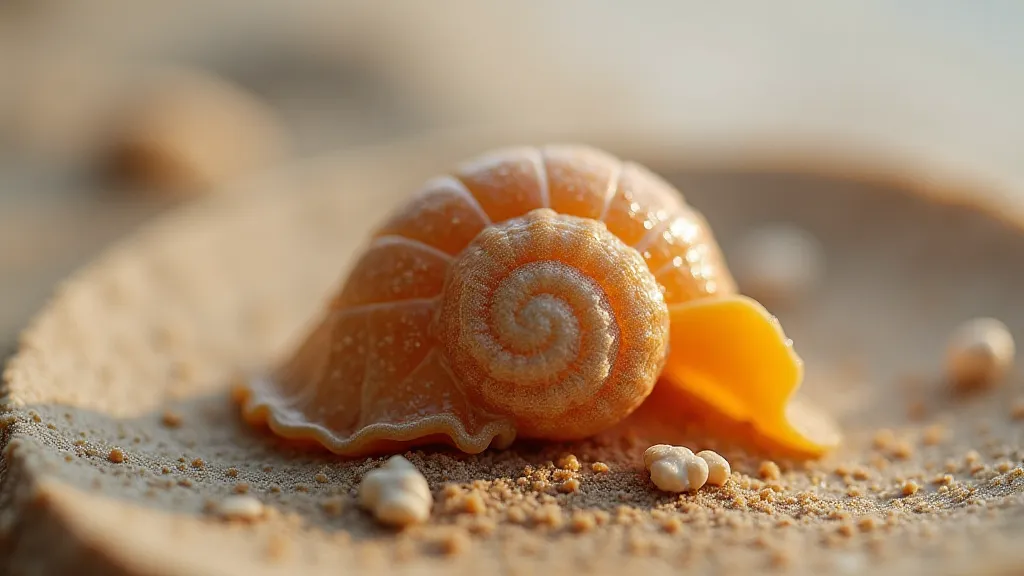 Olive Shell Close-up