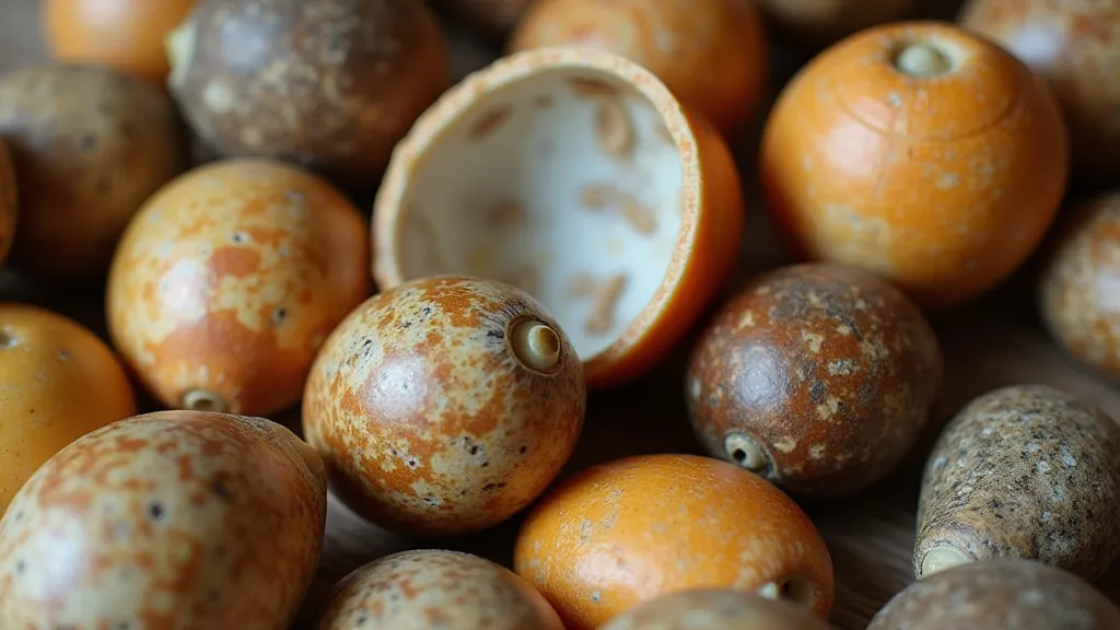 Variety of vintage olive shells