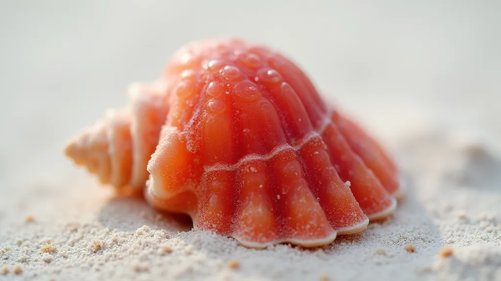 Scotch Bonnet Shell on Sand