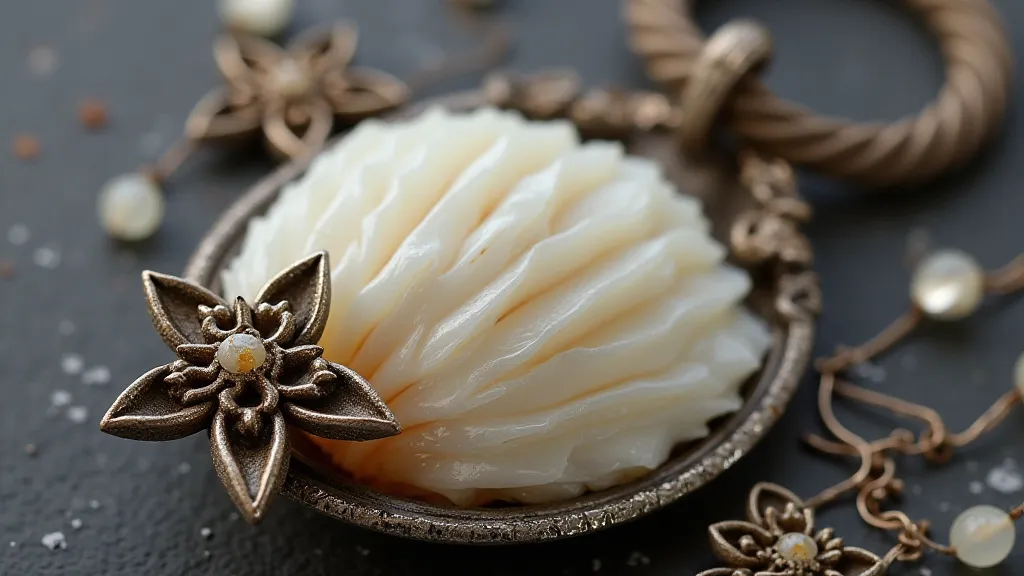 Antique Venus clam shell necklace
