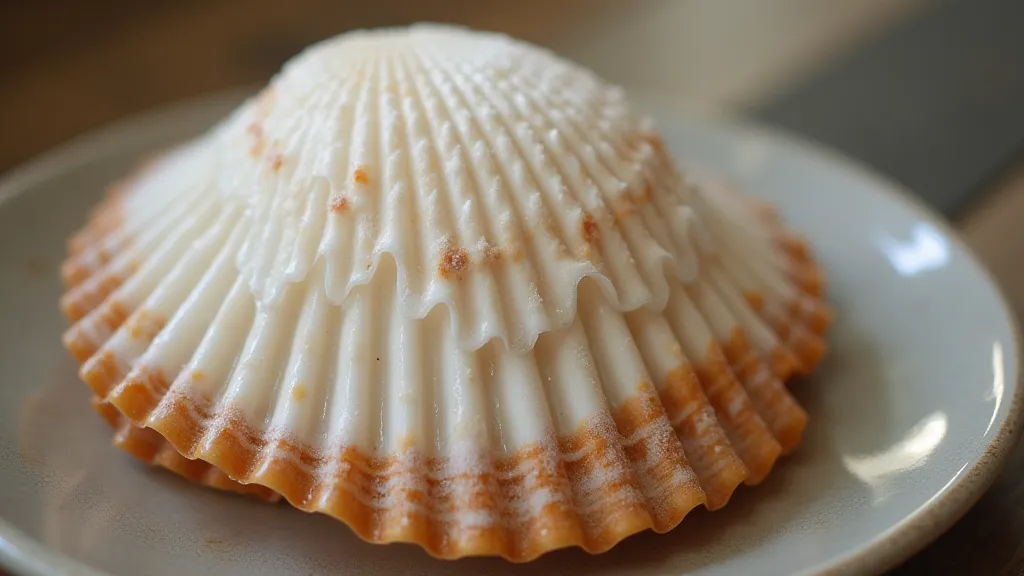 Vintage scallop shell